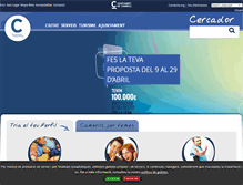 Tablet Screenshot of cambrils.cat