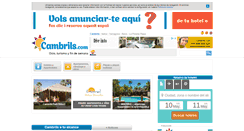 Desktop Screenshot of cambrils.com