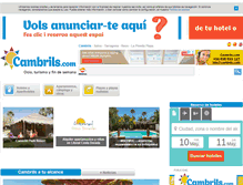 Tablet Screenshot of cambrils.com