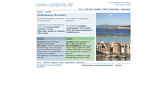 Desktop Screenshot of cambrils.de